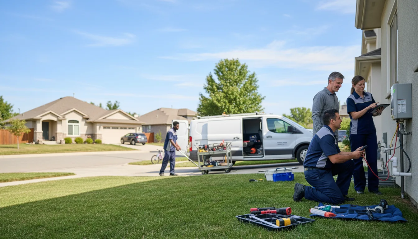 Tankless water heater service in Loda, IL
